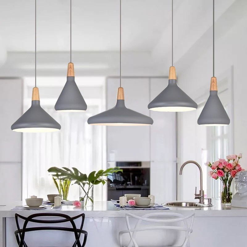 modern ring chandelier